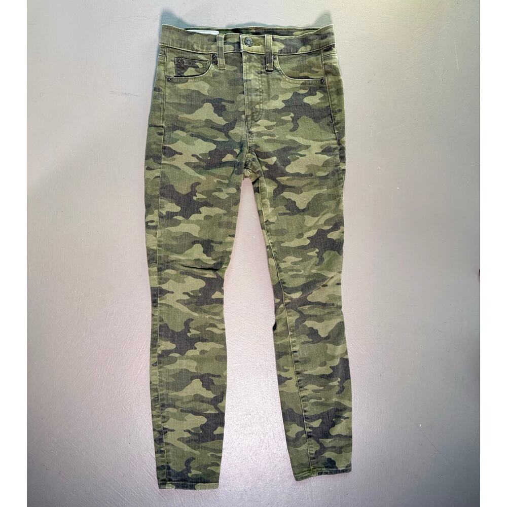 Camo True Skinny High Rise Jeans 25 XS Festival Pants